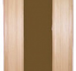 Остекленная дверь (прямоугольная вставка)