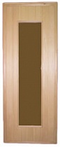 Остекленная дверь (прямоугольная вставка)